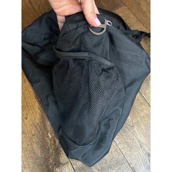 Citi Bank Citigroup Banker Finance Bro Gym duffel Bag Black Lands End tote - Picture 3 of 6